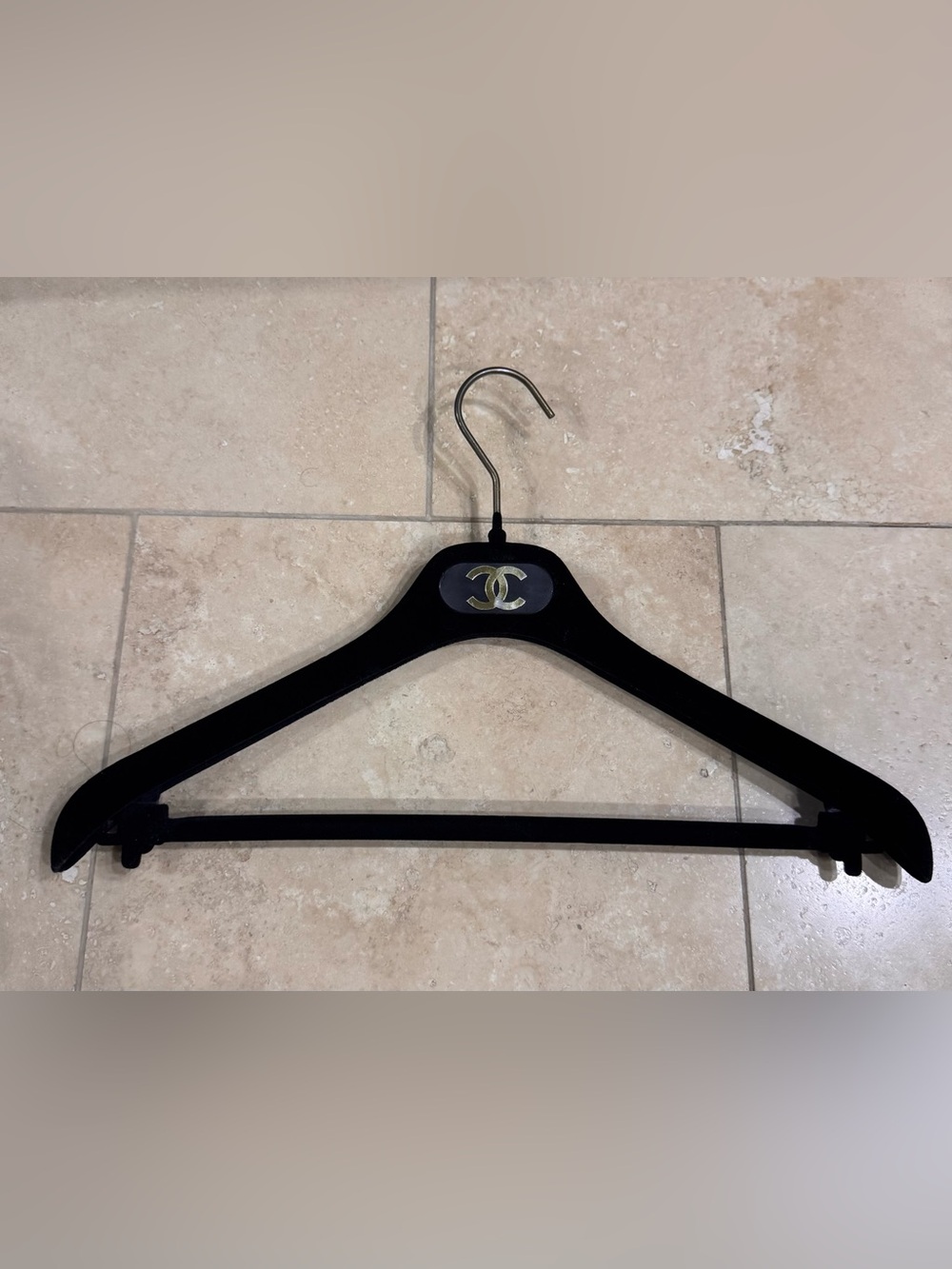 CHANEL Black Velvet Hangers 💫✨